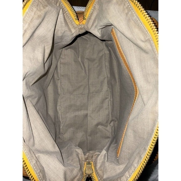 NOTFOR SALE!!!MARC JACOBS 2008 RESORT COLLECTION LEATHER SATCHEL TOTE BAG MANGO - Picture 9 of 16